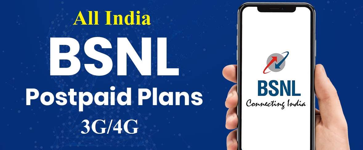 Top 7 BSNL Postpaid Plans [3G/4G] 2022