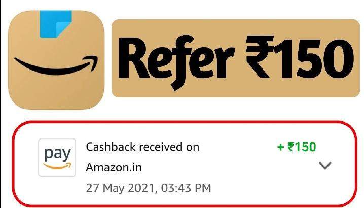 Amazon Pay Refer and Earn Money to bank