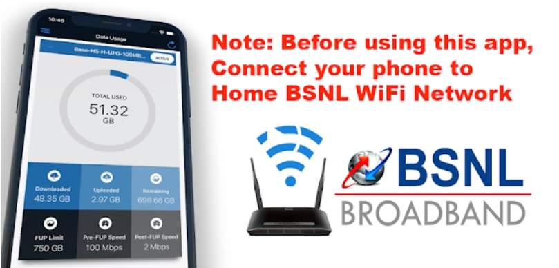 BSNL Data Usage – Check Broadband/FTTH usage Online [3 Ways]