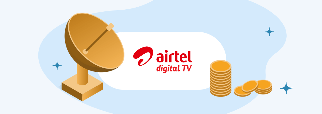 airtel dth product which has to be recharge with money
