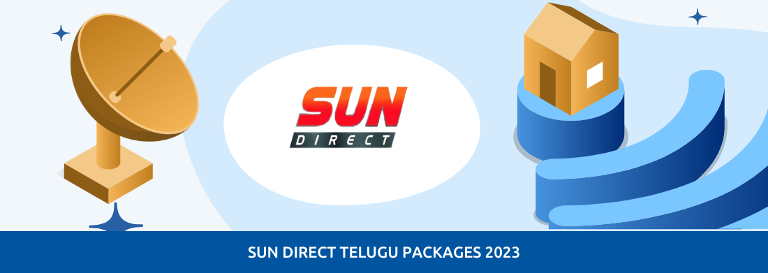List of Sun Direct Telugu Packages 2023: Recharge Plans & Offers