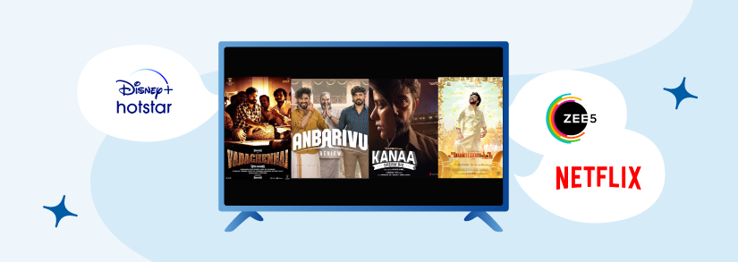 Top Tamil Movies On Disney+ Hotstar, ZEE5 & Netflix In 2022
