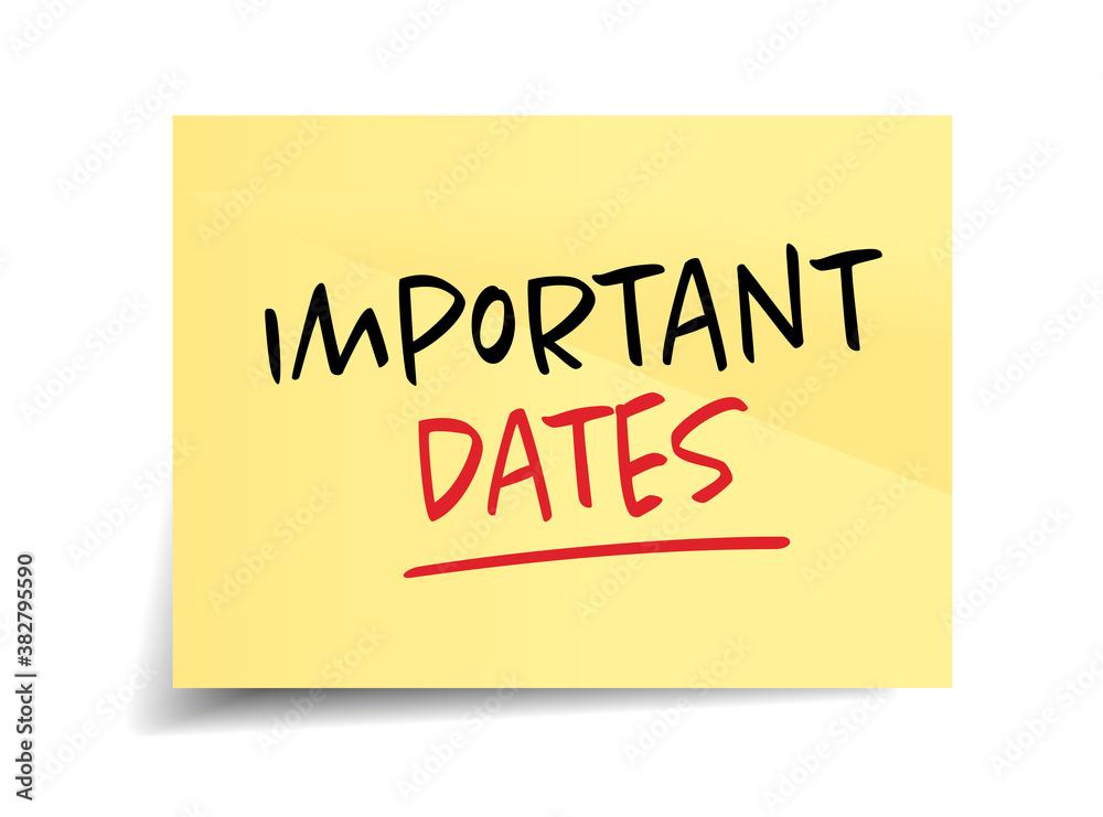 Important Dates and Eligibility​ Criteria