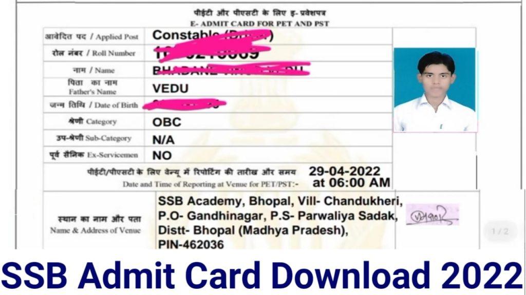Overview of SSB Admit Card 2020:⁤ Know Everything About the Exam‍ Hall Ticket
