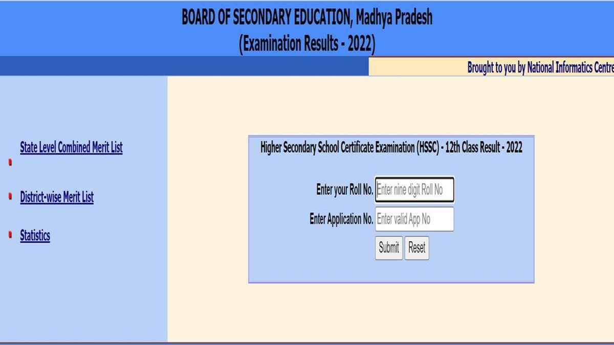 Overview ⁢of MP 12th Result 2022