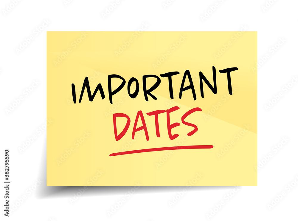 Important Dates ‍and⁤ Deadlines ⁣to Keep in ‌Mind