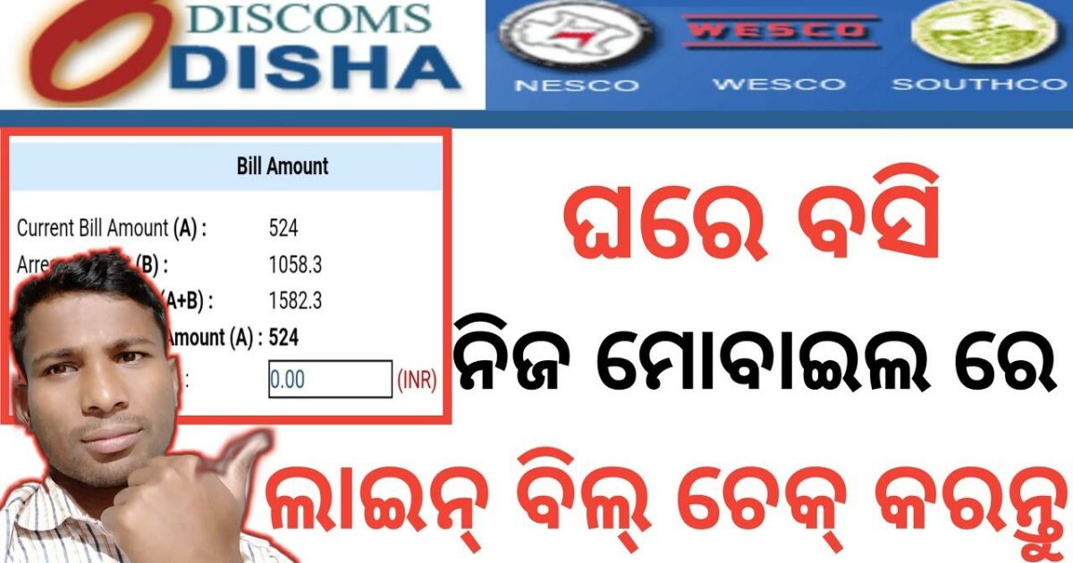 www.odishadiscoms.com bill details