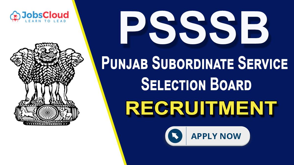 Overview of PSSSB‌ VDO Recruitment‍ 2022